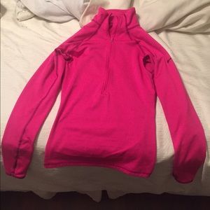Women's Nike Pro half zip pullover